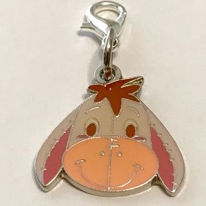 Disney Eeyore Charm Clip On Zipper Pull Vintage For Bracelet Backpack Purse Pooh